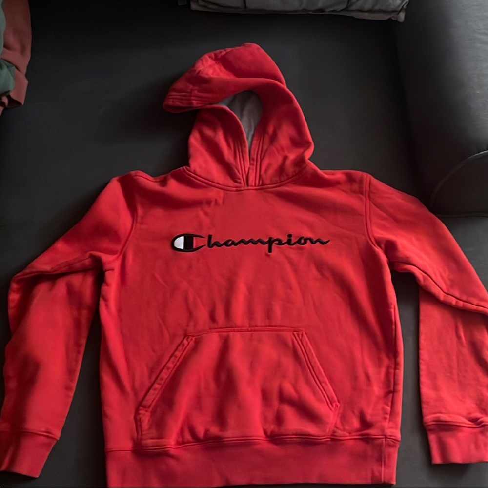 Champion Red Hoodie
